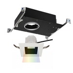 Aether 3.5IN Square Color Changing Downlight / Housing - White / Black Reflector