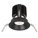 Volta 4.5IN Round Shallow Downlight Trim - Black