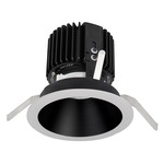 Volta 4.5IN Round Downlight Trim - White / Black Reflector