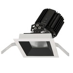 Volta 4.5IN Square Adjustable Trim - White / Black Reflector