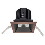 Volta 4.5IN Square Shallow Downlight Trim - Copper Bronze