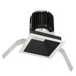 Volta 4.5IN Square Downlight Trim - White / Black Reflector