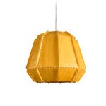 Stitches Bamako Pendant - Chrome / Yellow Wood