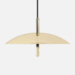 Signal Pendant - Brass