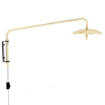 Signal Swing Arm Wall Light - Brass