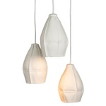 Kawa Multi Light Pendant - White / White