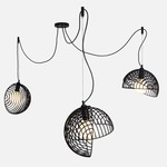 Dana Multi Light Pendant - Black