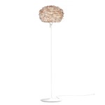Eos Floor Lamp - White / Light Brown