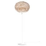 Eos Floor Lamp - White / Light Brown