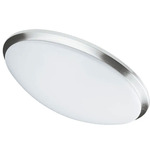 CFLED Modern Ceiling Light - Polished Chrome / White