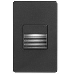 Bella Rectangle Outdoor Step Light - Black