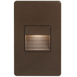 Bella Rectangle Outdoor Step Light - Bronze