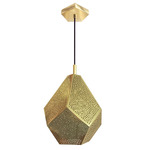 Almas Pendant - Polished Brass