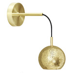 Shams Wall Light - Polished Brass