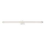 Director Bathroom Vanity Light - Polished Chrome / White