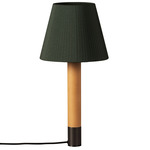 Basica M1 Table Lamp - Bronze / Green Raw Ribbon