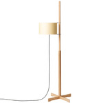 TMM Floor Lamp - Beech / Beige