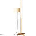 TMM Floor Lamp - Natural Oak / Beige
