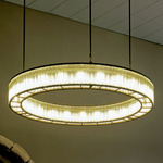 Estadio Chandelier - Black / Clear