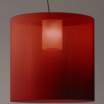 Moare Pendant - Black / Red