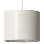 Moare Liviana Pendant - Textured Black / White