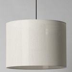 Moare Liviana Pendant - Textured White / White