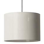 Moare Liviana Pendant - Textured Black / White