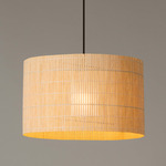 Nagoya Plug-In Pendant - Wood