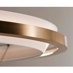Nimba Pendant - Gold / White