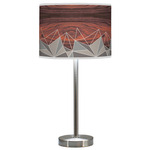 Facet Earl Table Lamp - Brushed Nickel / Grey