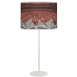 Facet Tyler Table Lamp - White / Grey Facet