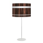 Band Tyler Table Lamp - White / Ebony Linen