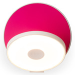 Gravy Wall Sconce - Matte White / Matte Hot Pink