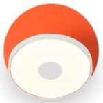 Gravy Wall Sconce - Matte White / Matte Orange