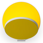 Gravy Wall Sconce - Matte White / Matte Yellow