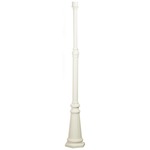 Classico Outdoor Post - White