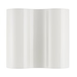 Double Wall Sconce - White