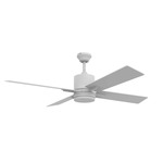 Teana UCI Ceiling Fan with Light - White / White