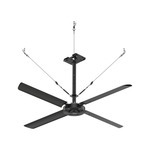 Eco 460V 3Phase Ceiling Fan - Matte Black