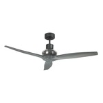 Propeller Black Ceiling Fan - Black / Graphite Blades