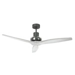 Propeller Graphite Ceiling Fan - Graphite / Bleached Blades