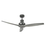 Propeller Graphite Ceiling Fan - Graphite / Grey Blades