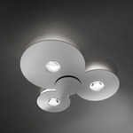 Bugia Triple Ceiling Flush Light - Chrome