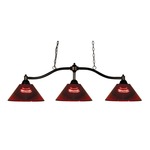 Chance Island Pendant - Bronze / Burgundy