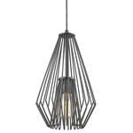 Quintus Pendant - Matte Black