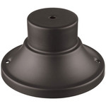 Pier Mount Simple Round Base Accessory - Deep Bronze