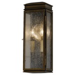 Whitaker Outdoor Wall Sconce - Astral Bronze / Clear Seeded