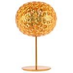 Planet Table Lamp - Yellow Crystal