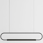 Link Horizontal Pendant - Black Oak / Black