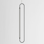 Link Vertical Pendant - Black Oak / Black